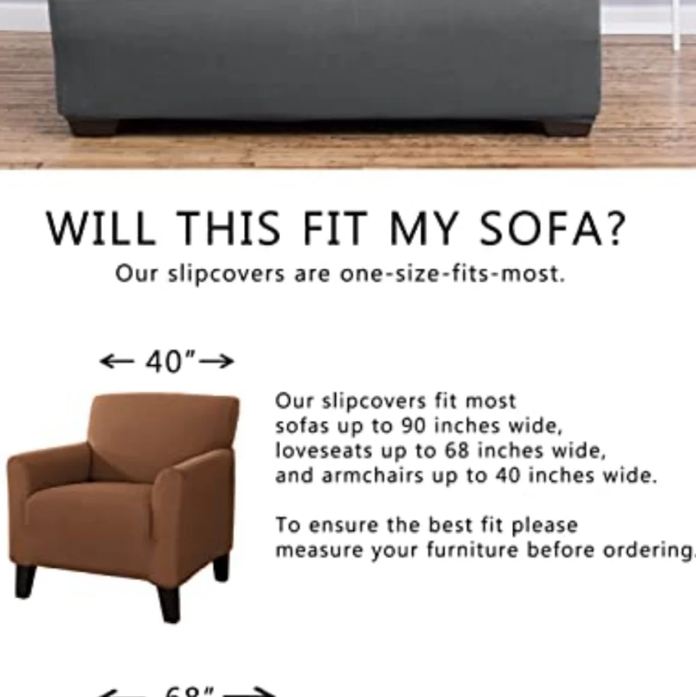 Home Fashion Designs 1-Piece Spandex Slipcover